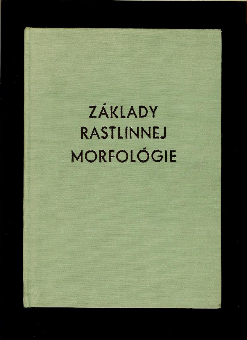 Zdeněk Černohorský: Základy rastlinnej morgológie /1964/