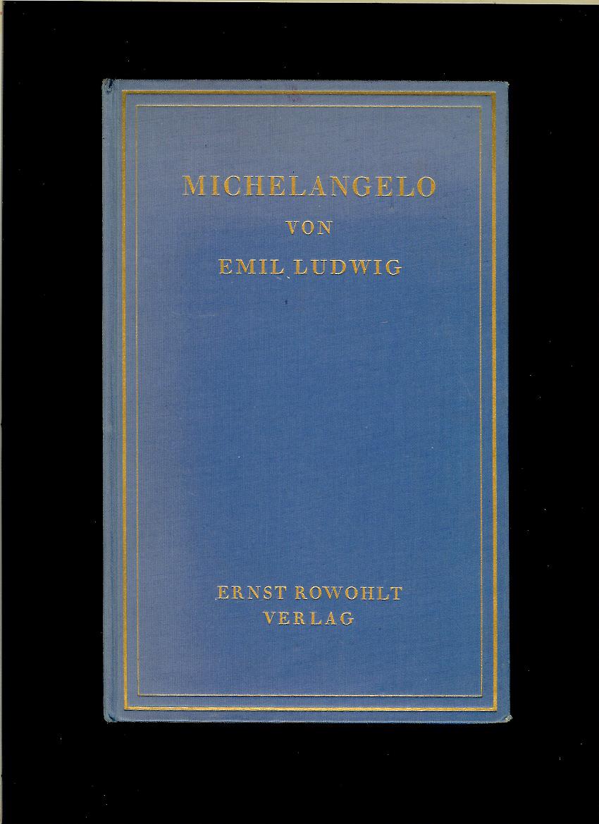 Emil Ludwig: Michelangelo /1930, nemecky/