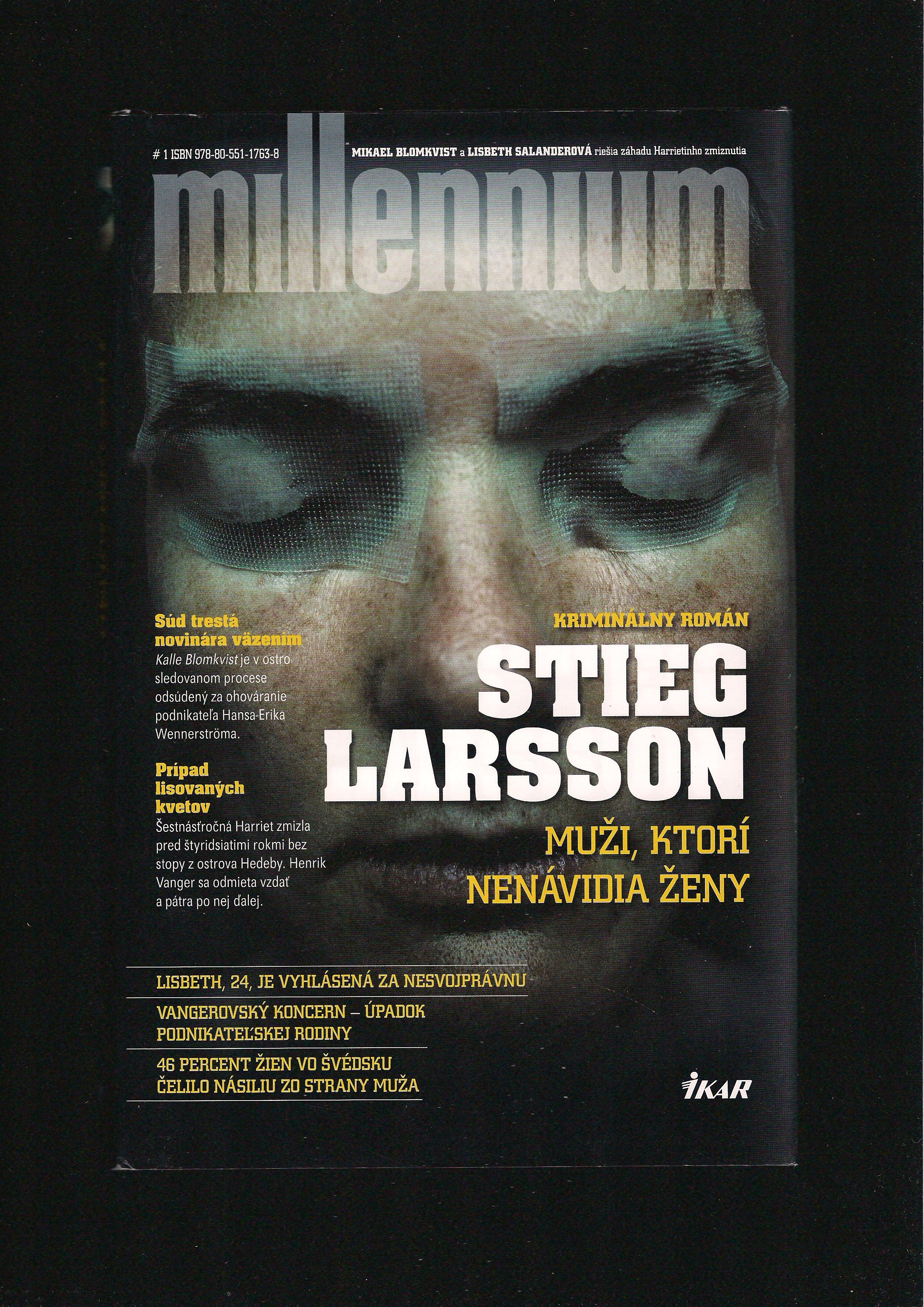 Stieg Larsson: Muži, ktorý nenávidia ženy