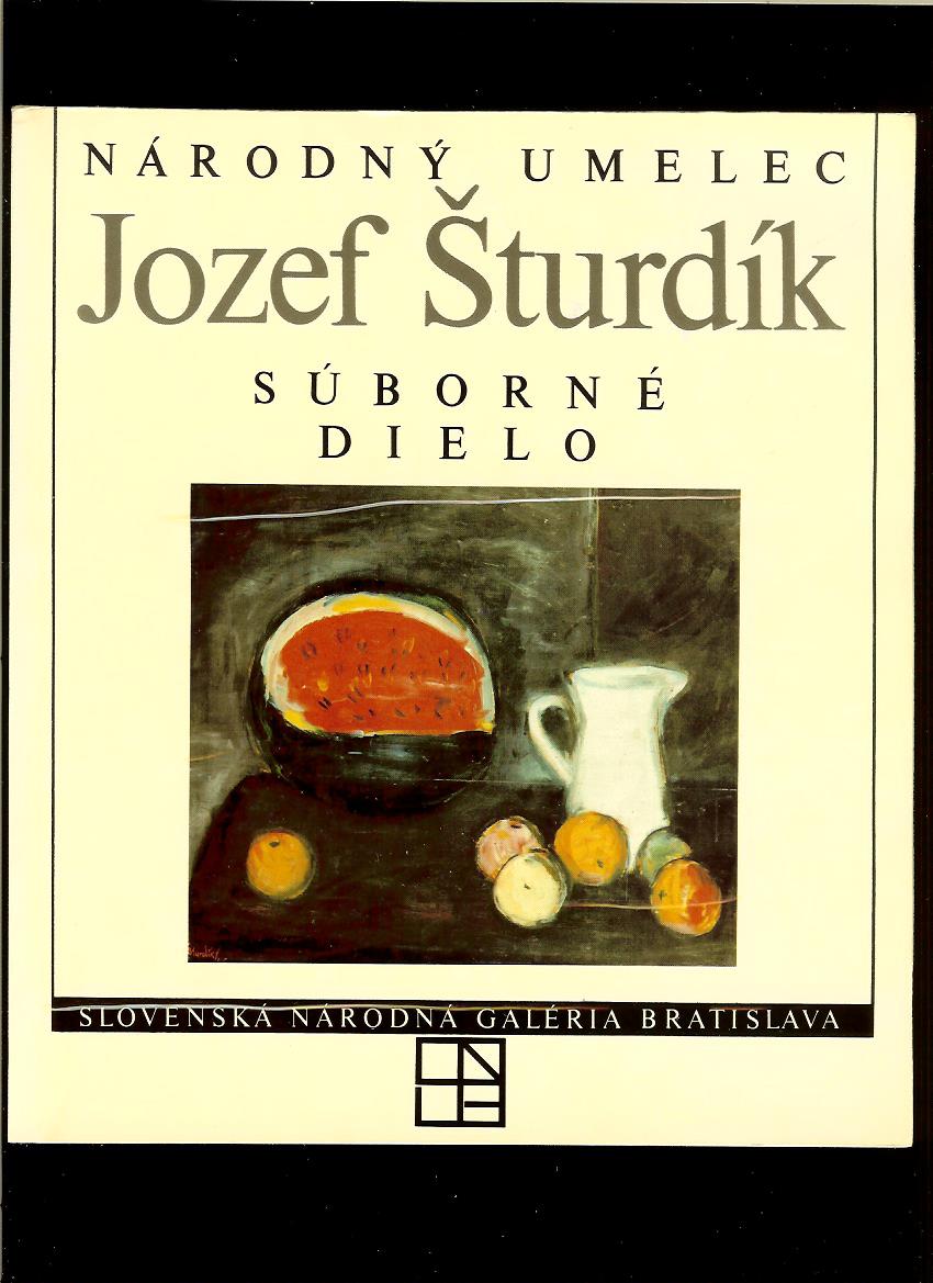 Jozef Šturdík. Súborné dielo. Katalóg k výstave. SNG september-október 1985