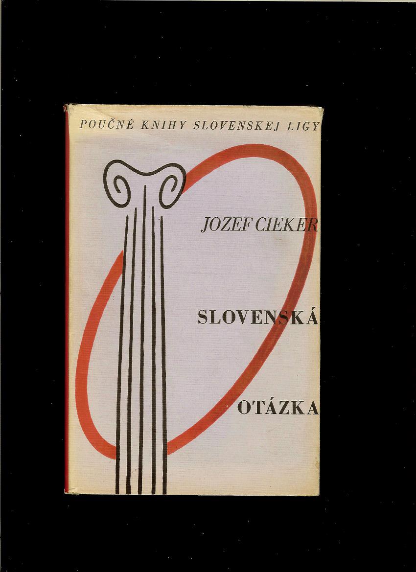 Jozef Cieker: Slovenská otázka na prelome storočí /1935/