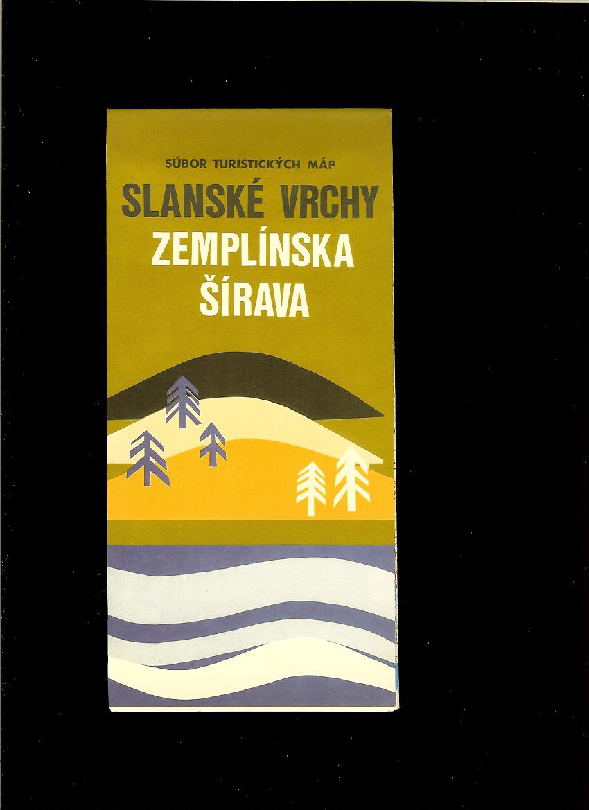 Slanské vrchy. Zemplínska šírava. Turistická mapa /1974/