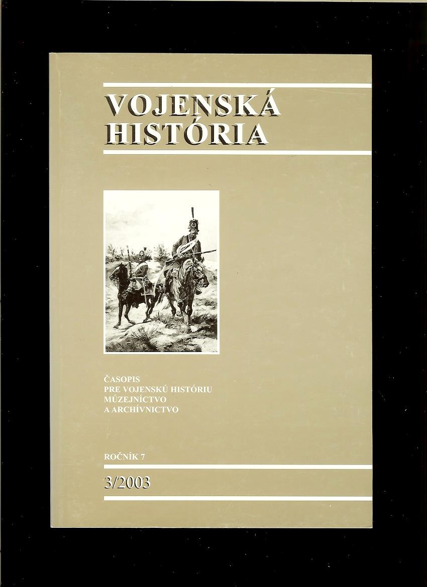 Vojenská história 3/2003 /časopis/