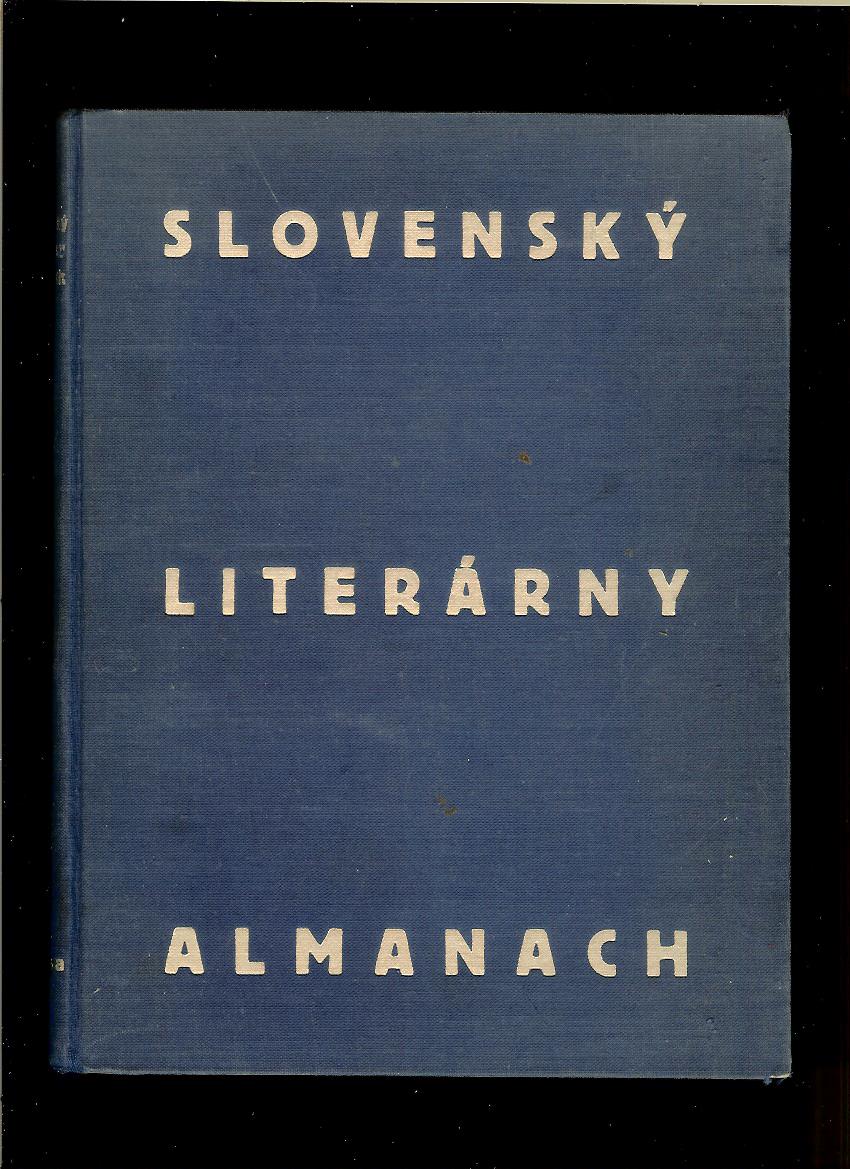 Štefan Letz a Dobroslav Chrobák: Slovenský literárny almanach /1931/