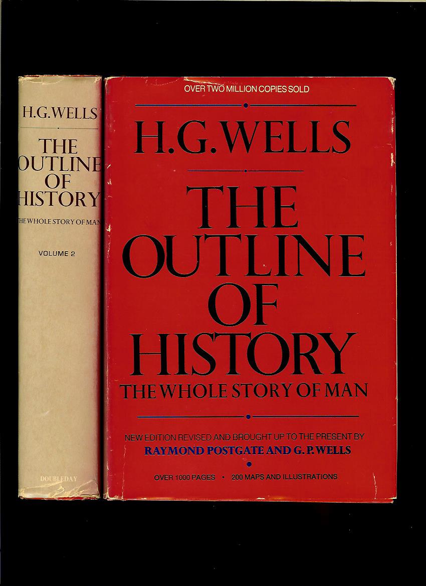 H. G. Wells: The Outline of History 1 a 2 /dva diely/