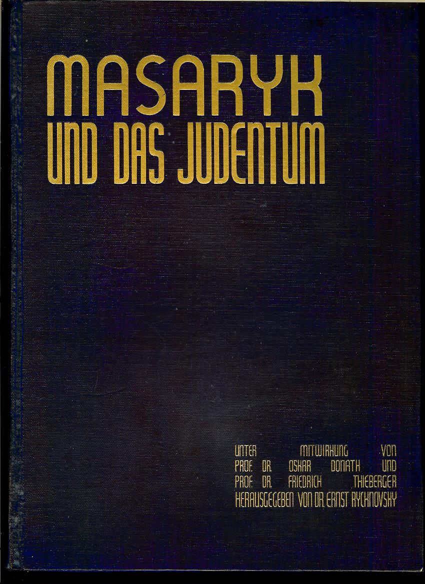 Ernst Rychnovsky: Masaryk und das Judentum /1931/