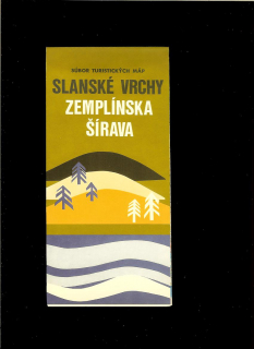 Slanské vrchy. Zemplínska šírava. Turistická mapa /1976/