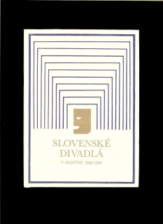 Kol.: Slovenské divadlá v sezóne 1988-1989