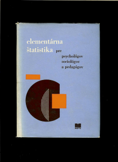 F. Hillebrandt: Elementárna štatistika pre psychológov, sociológov a pedagógov