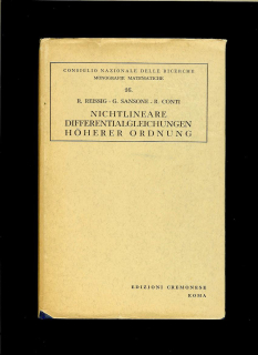 R. Reissig a kol.: Nichtlineare Differentialgleichungen höherer Ordnung 1969