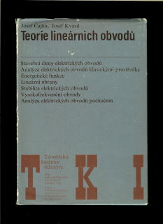 Josef Čajka, Josef Kvasil: Teorie lineárních obvodů