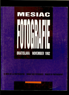 Mesiac fotografie. Month of Photography 1992