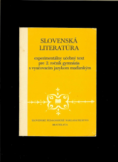 Juraj Koutun a kol.: Slovenská literatúra