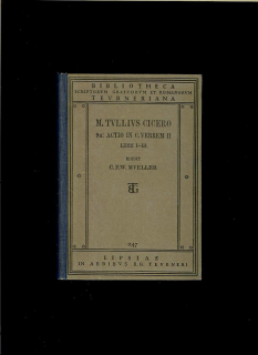 Marcus Tullius Cicero: Actio in c. verrem secundae /1908/