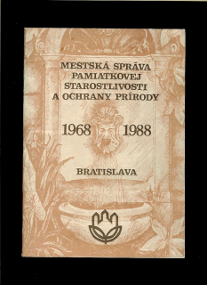Patrik Guldan a kol.: 20 rokov Mestskej správy pamiatkovej starostlivosti a ochrany prírody v Bratislave