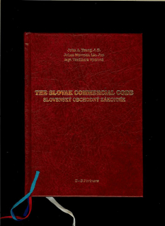 John A. Young a kol.: The Slovak Commercial Code. Slovenský obchodný zákonník