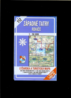 Západné Tatry, Roháče. Turistická mapa 1 : 50 000