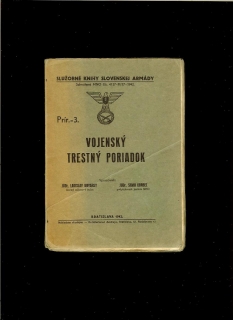 Ladislav Udvardy, Samo Korbeľ: Vojenský trestný poriadok /1942/