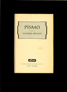 Písmo. Svazek druhý - Nejstarší věštci /1947/