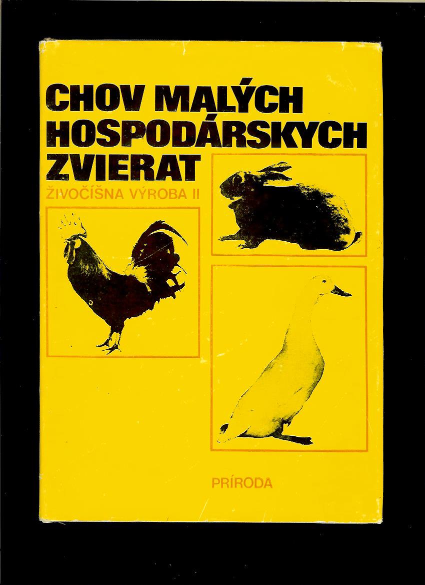 Marta Virčíková a kol.: Chov malých hospodárskych zvierat. Živočíšna výroba II