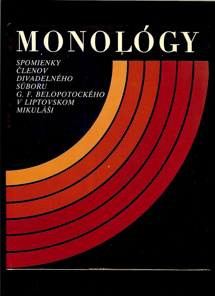 Jolana Trombauerová: Monológy