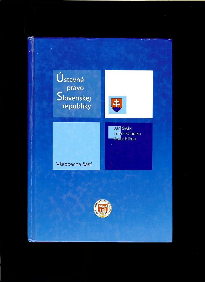 Ján Svák a kol.: Ústavné právo Slovenskej republiky