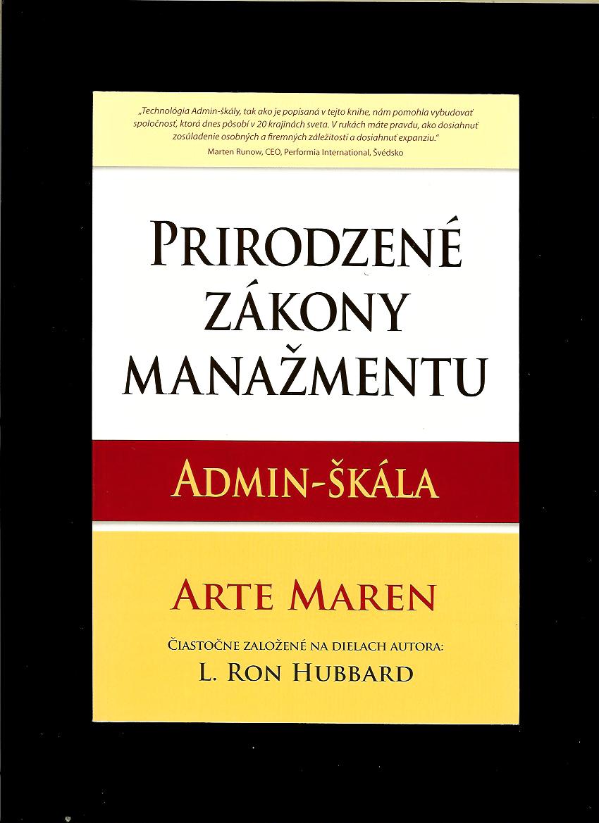 Arte Maren: Prirodzené zákony manažmentu