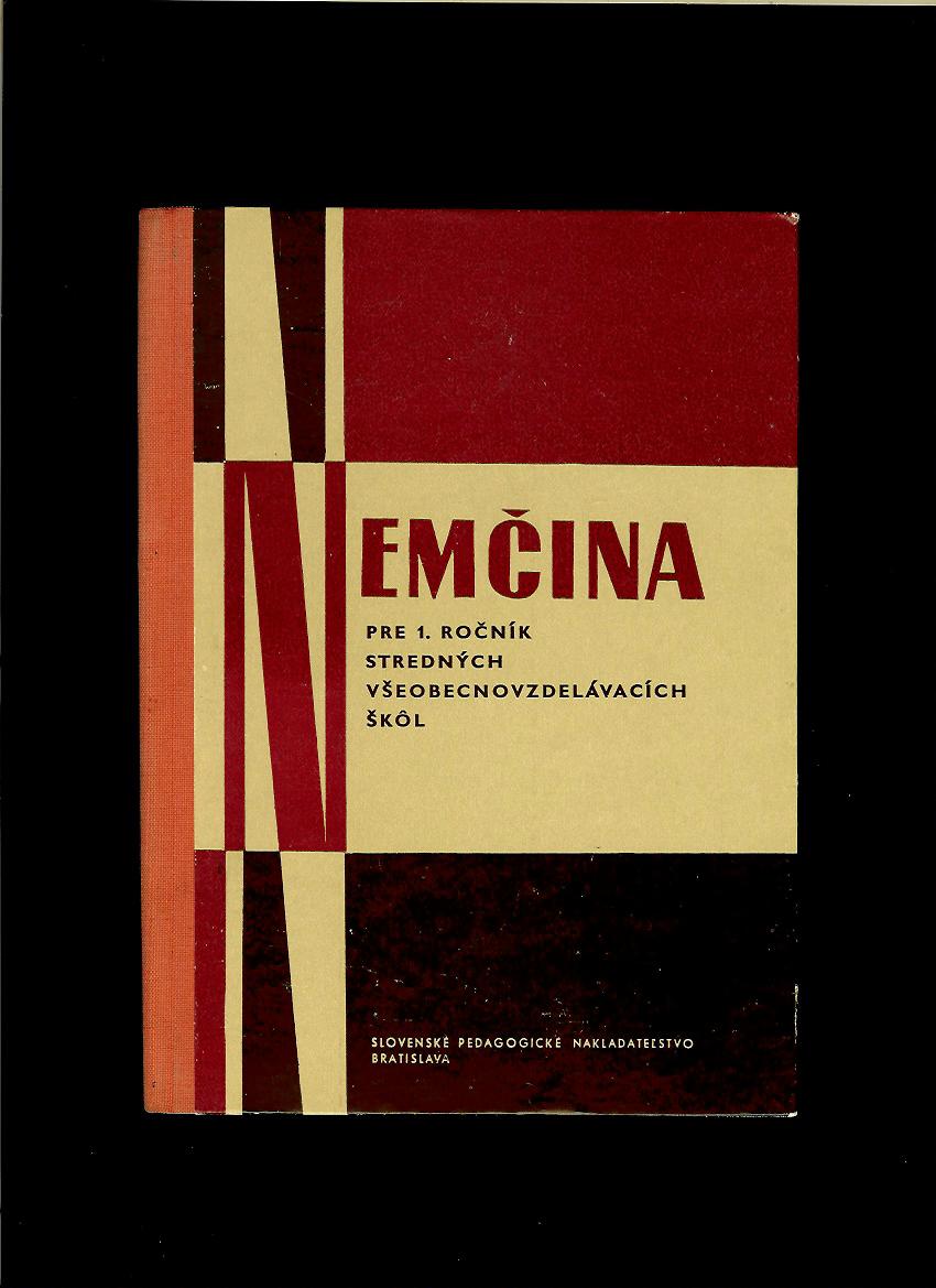 Josef Fanta: Nemčina pre 1. ročník stredných všeobecnovzdelávacích škôl /1962/