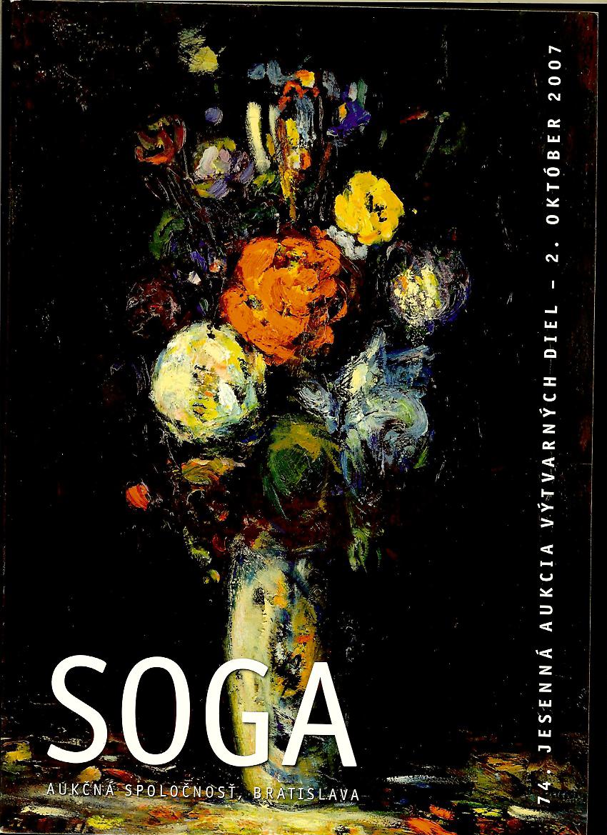 SOGA - 74. jarná aukcia výtvarných diel /katalóg/