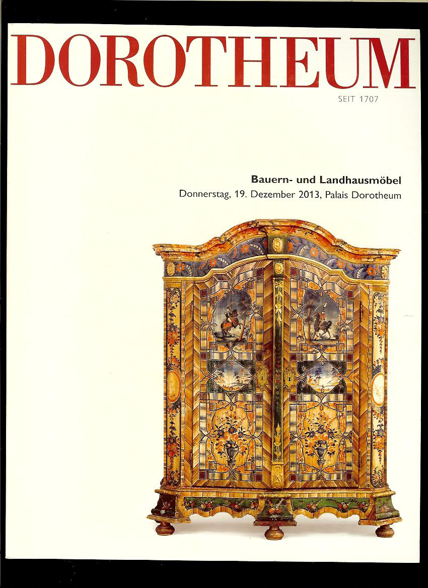 Dorotheum. Bauern- und Landhausmöbel /aukčný katalóg/