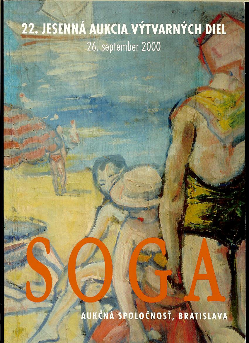 SOGA - 22. jesenná aukcia výtvarných diel /katalóg/