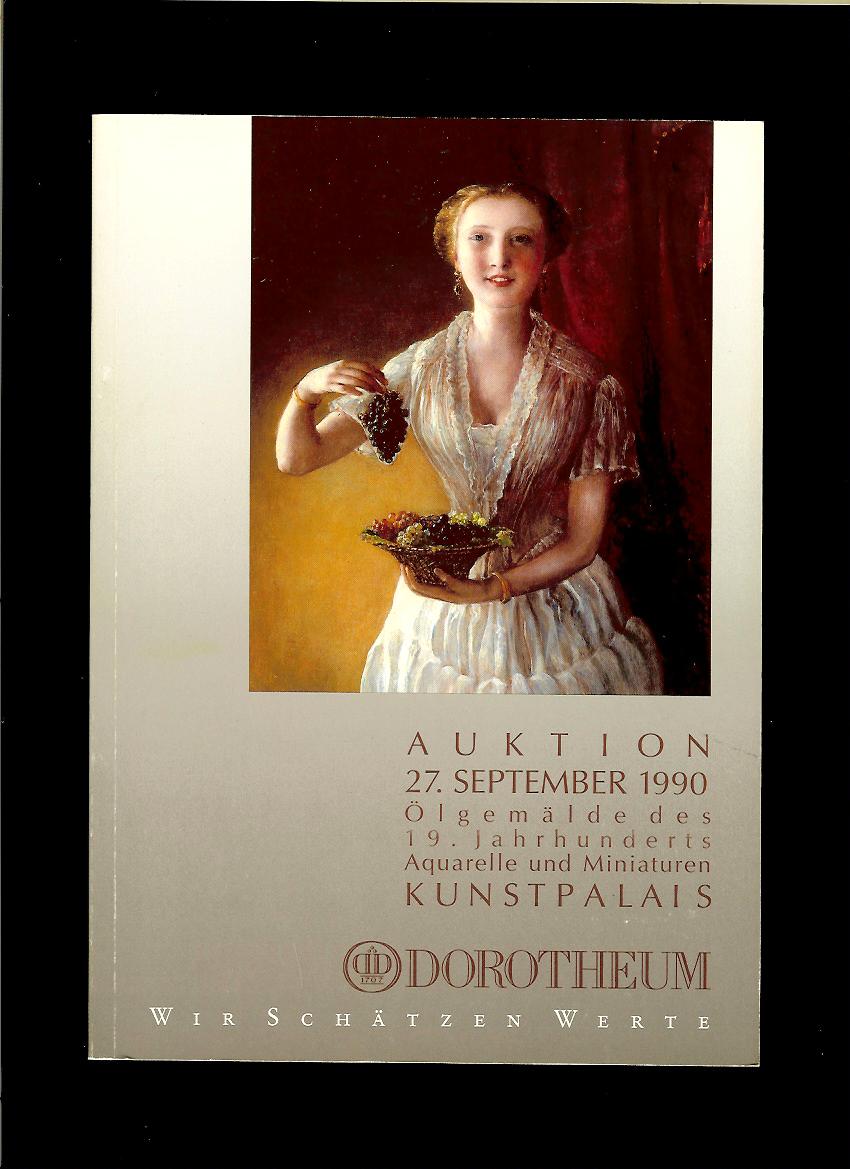 1594. Kunstauktion - September 1990. Kunstpalais Dorotheum