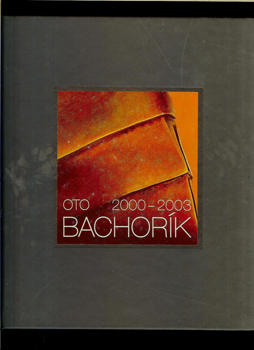 Pavel Mikluščák a kol.: Oto Bachorík 2000-2003