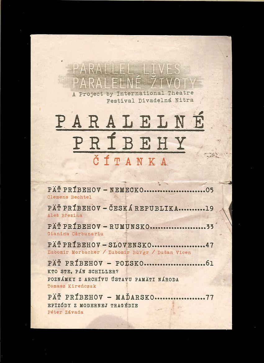 Martina Vannayová: Paralelné príbehy, čítanka