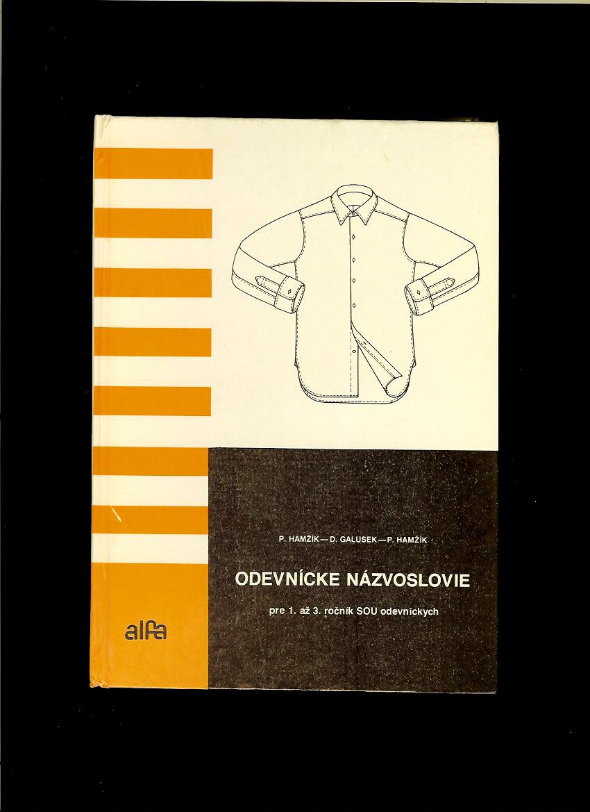 Pavol Hamžík a kol.: Odevnícke názvoslovie