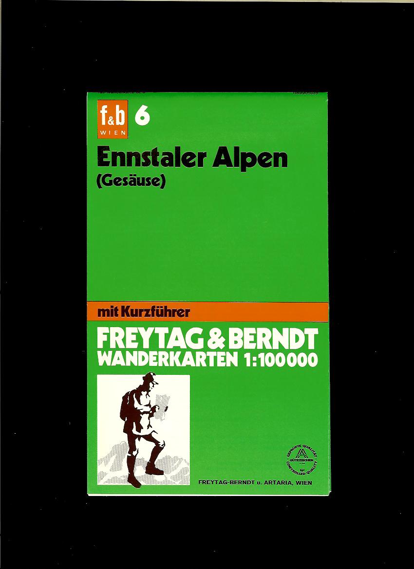 Ennstaler Alpen (Gesäuse). Wanderkarte 1 : 100 000
