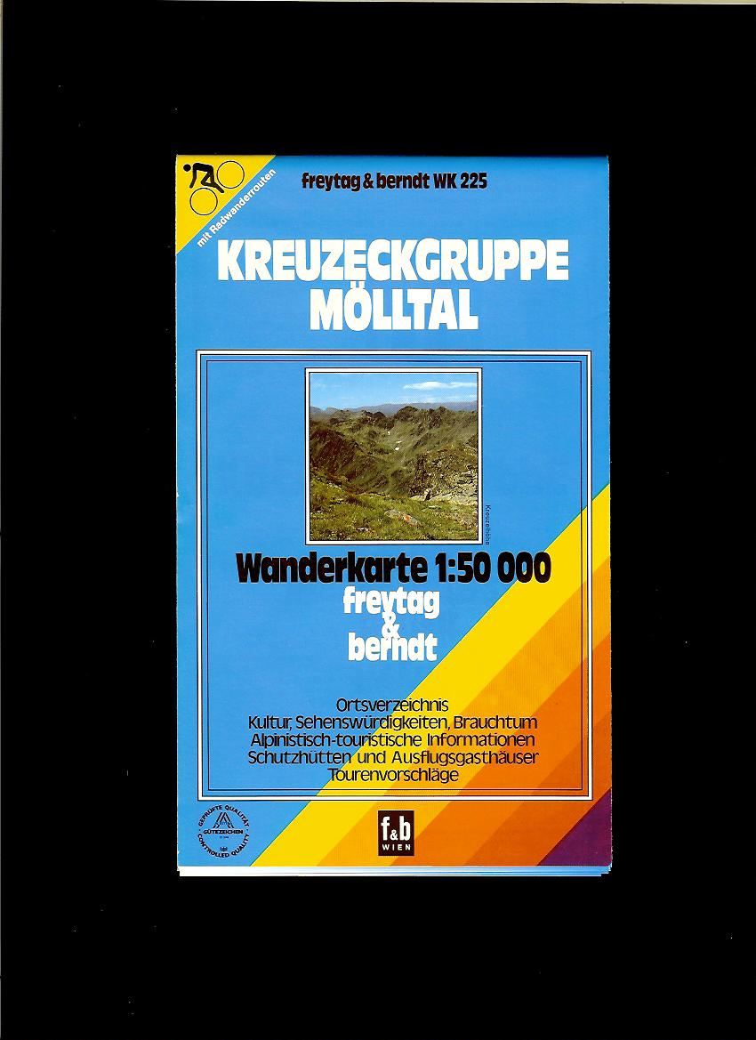 Kreuzeckgruppe - Mölltal. Wanderkarte 1 : 50 000