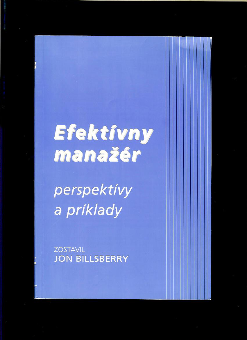 Jon Billsberry: Efektívny manažér