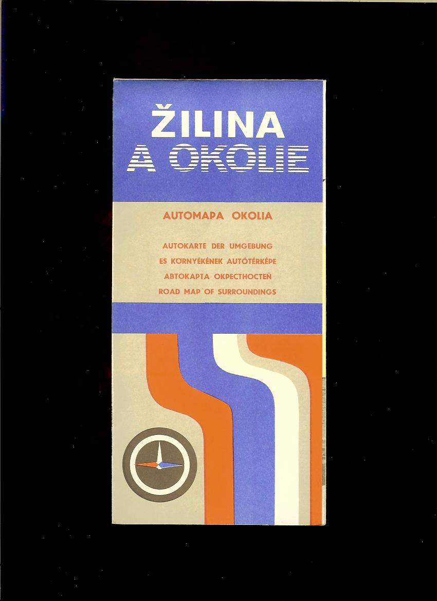 Žilina a okolie. Automapa okolia /1974/