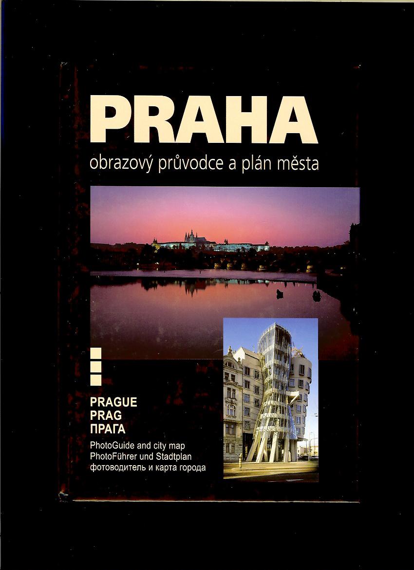 Praha - obrazový průvodce a plán města