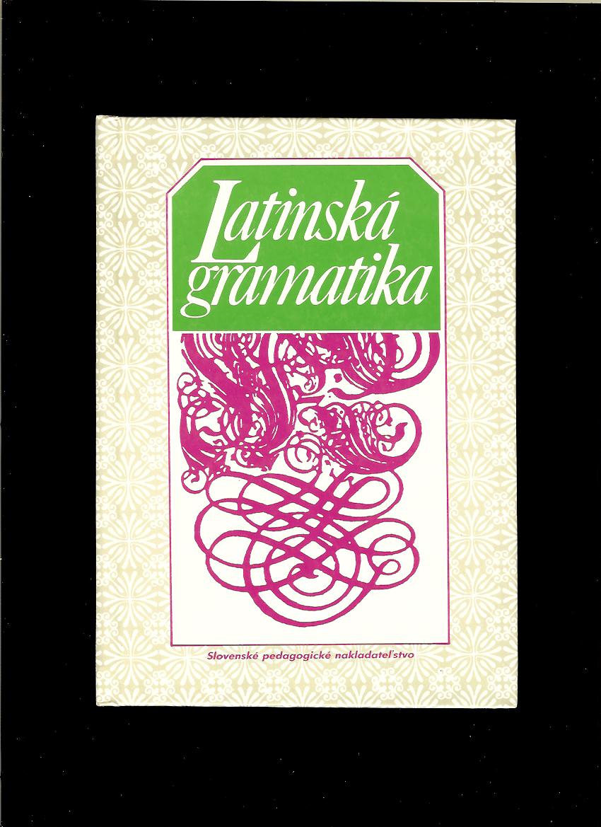 Július Špaňár, Ján Horecký: Latinská gramatika