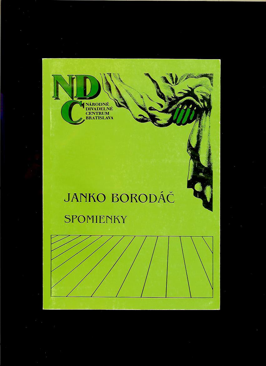 Janko Borodáč: Spomienky