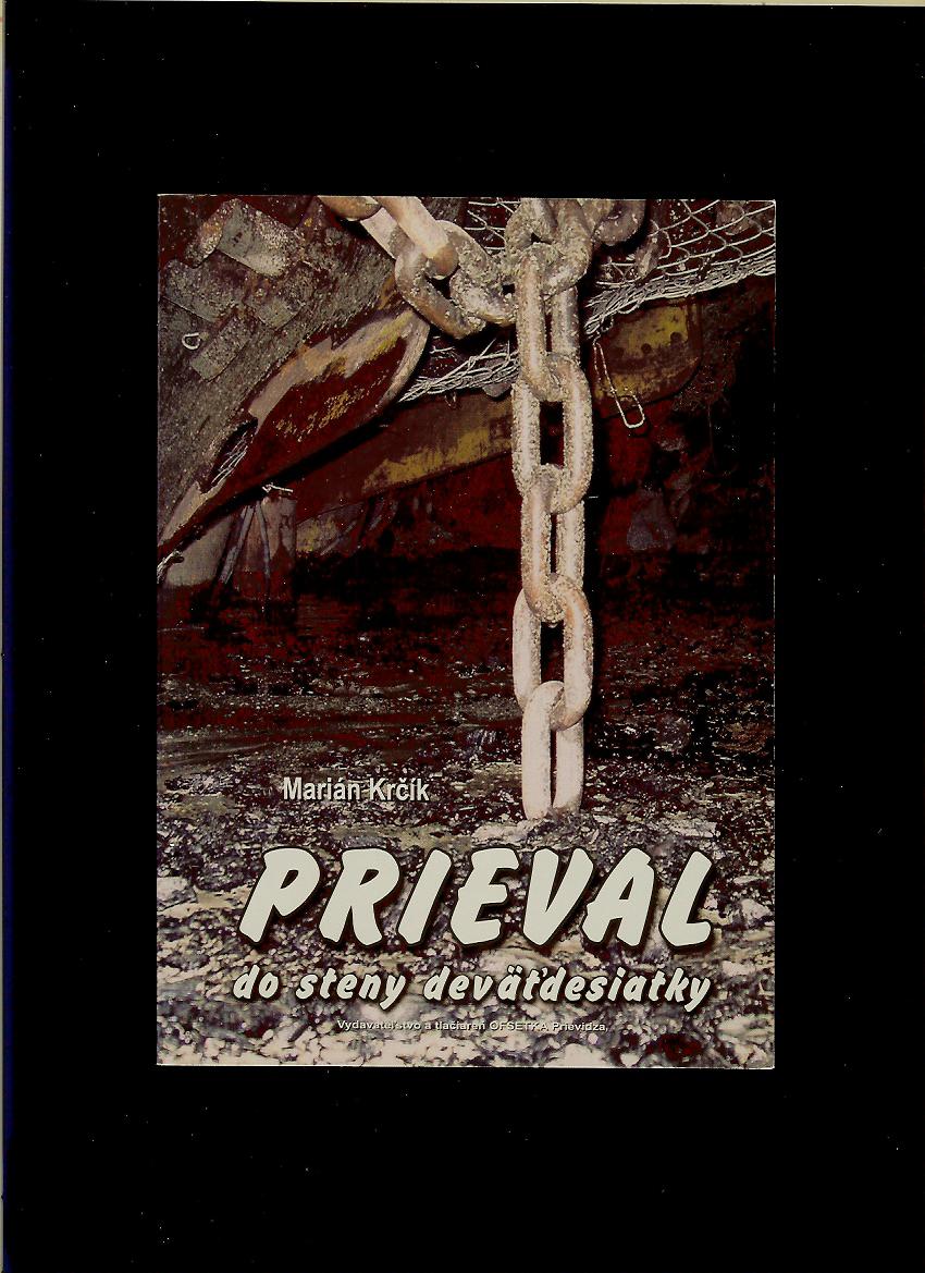 Marián Krčík: Prieval do steny deväťdesiatky