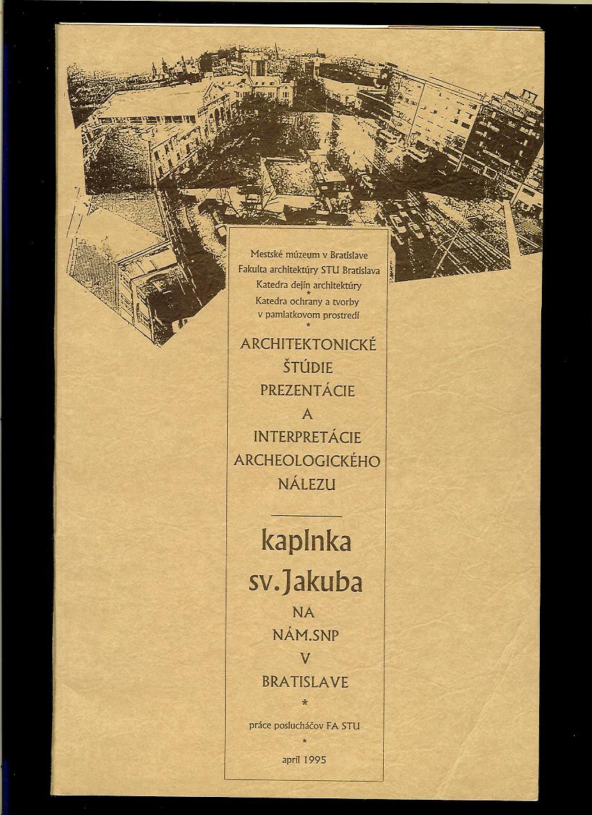 Architektonické štúdie prezentácie a interpretácie archeologického nálezu