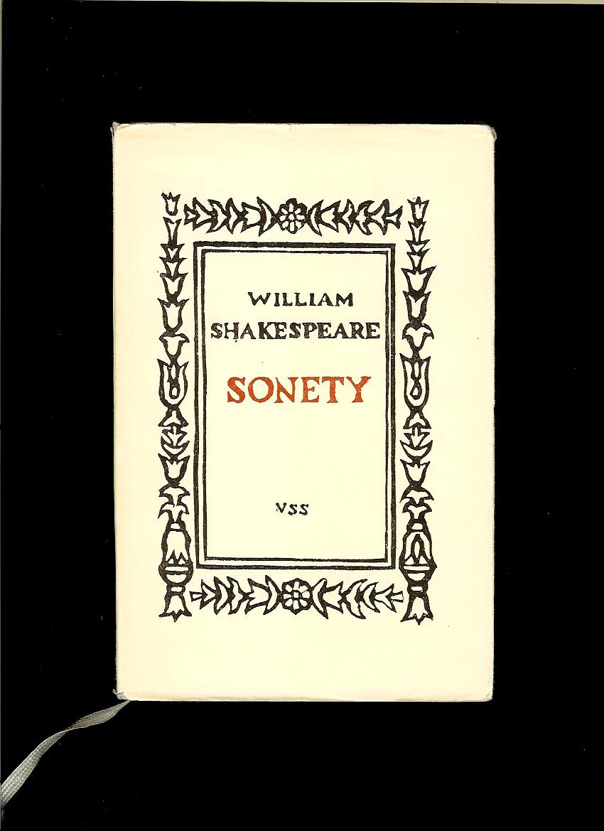 William Shakespeare: Sonety /1958; il. Ernest Zmeták/