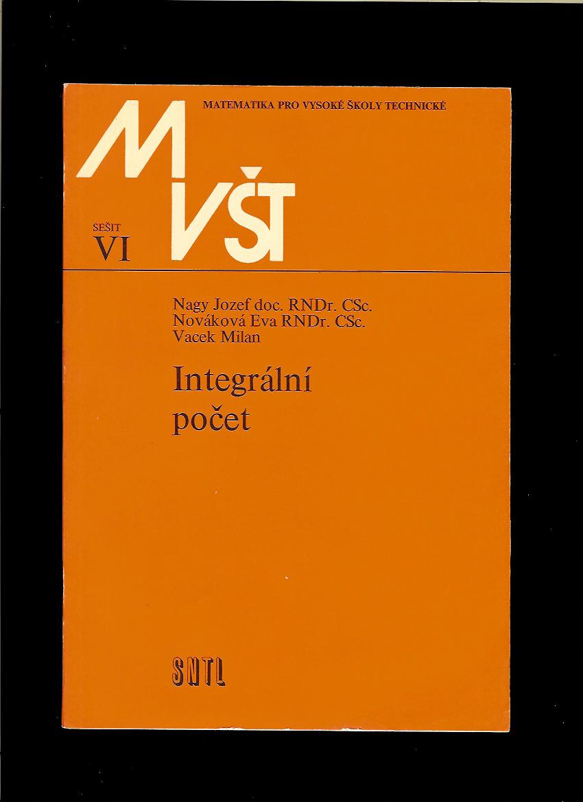 Jozef Nagy a kol.: Integrální počet