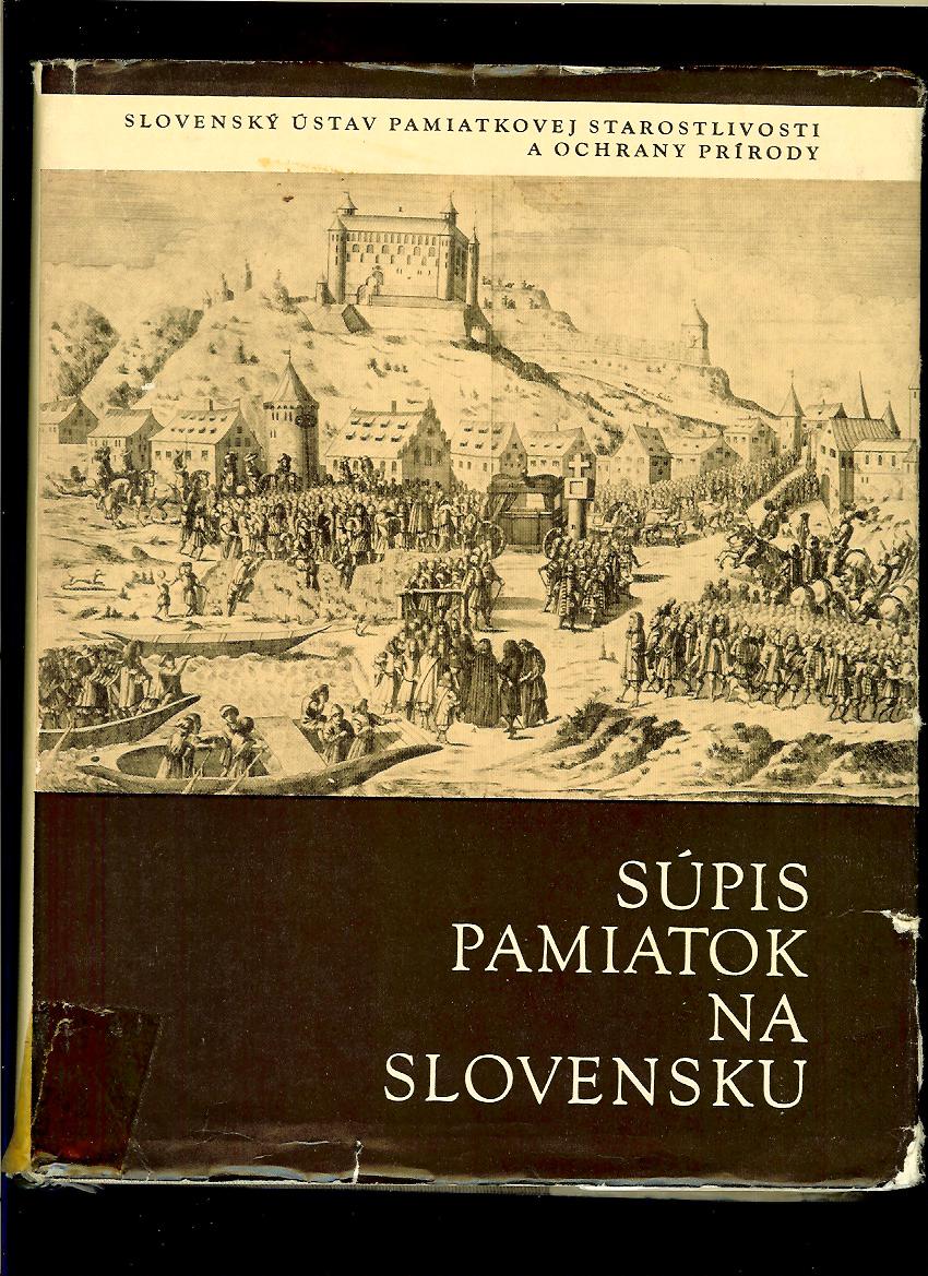 Kol.: Súpis pamiatok na Slovensku. Zväzok prvý A-J /1967/