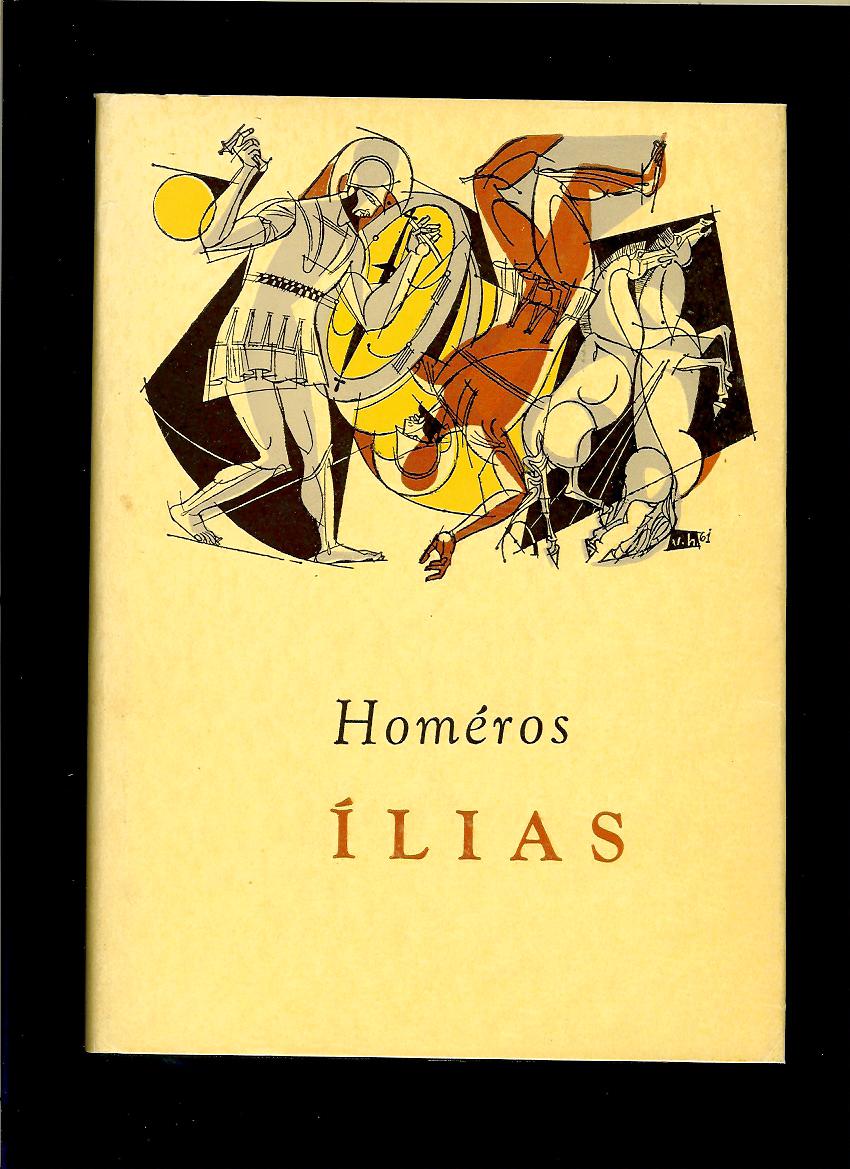 Homéros: Ílias /1962; il. Vincent Hložník/