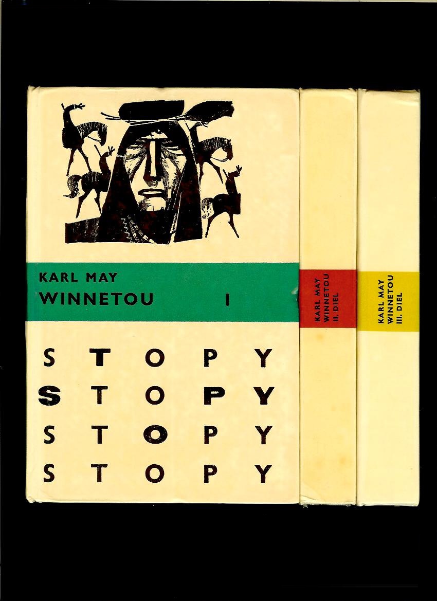 Karl May: Winnetou I-III /3 zväzky; 1964-1965/