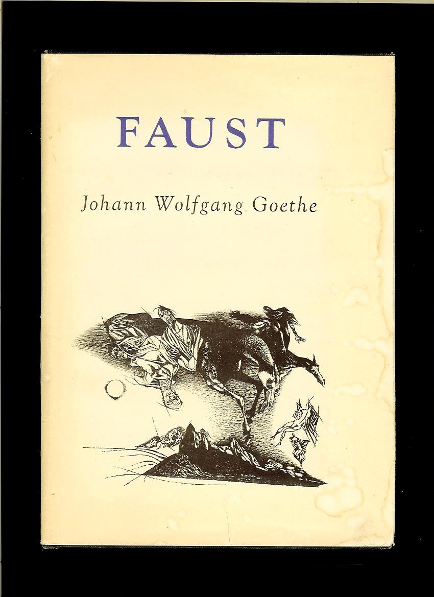 Johann Wolfgang Goethe: Faust I /il. Vincent Hložník; 1966/
